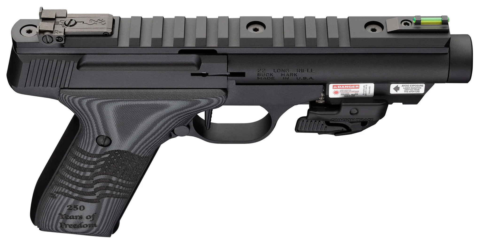 Browning Buck Mark BL 250 Laser SR 22LR 4 4/10 in. – Reliable Rimfire Pistol 4 Browning Buck Mark BL 250 Laser SR 22LR 4 4/10 in. – Reliable Rimfire Pistol - Image 4