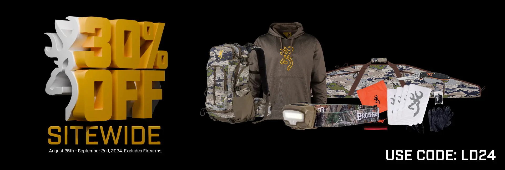 Labor Day 30% off sitewide sale