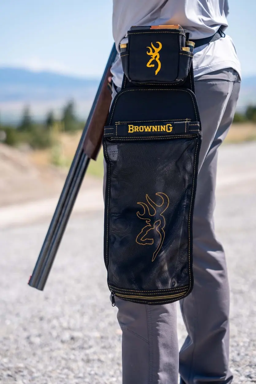 Browning 装弾バック Black and Gold Shell Pouch - Browning