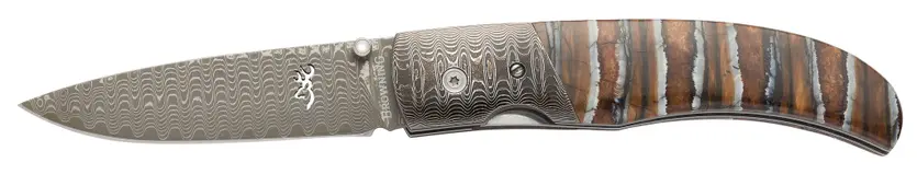 Damascus Folder – Mammoth Tooth