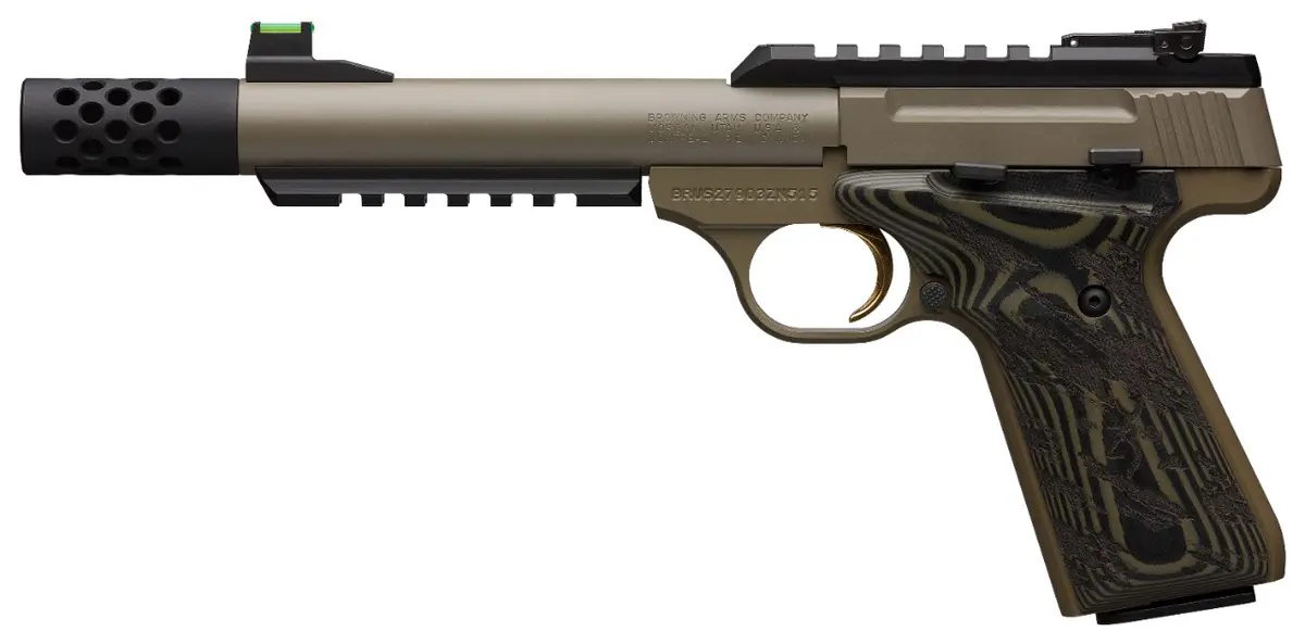 Buck Mark Plus FDE Suppressor Ready