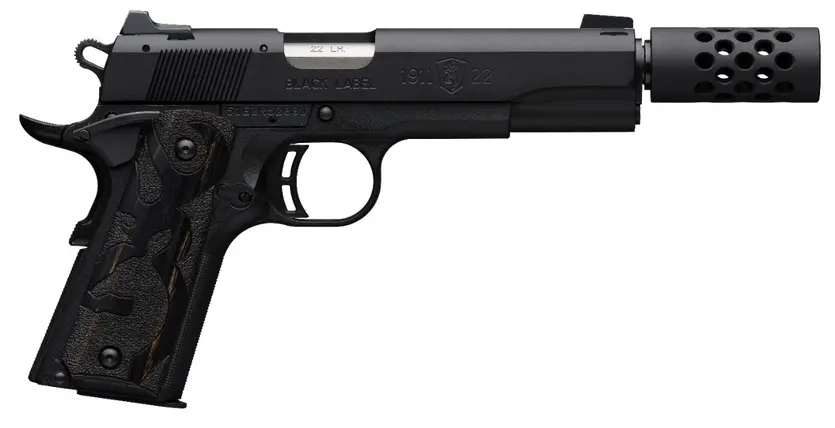 1911-22 Black Label Suppressor Ready Muzzle Brake