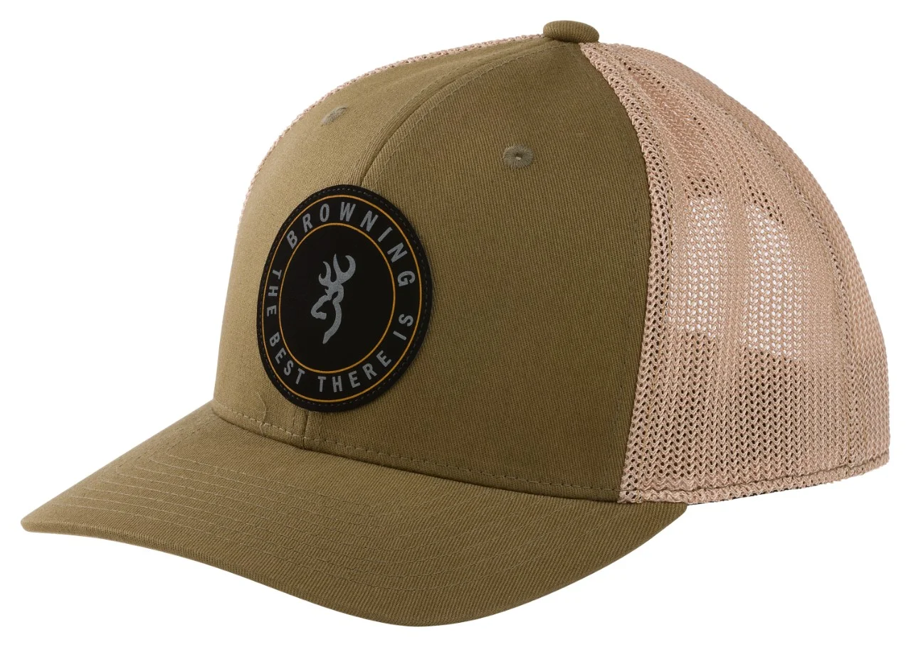 Browning Hunting Safety Cap w/ 3D Buckmark Blaze Orange