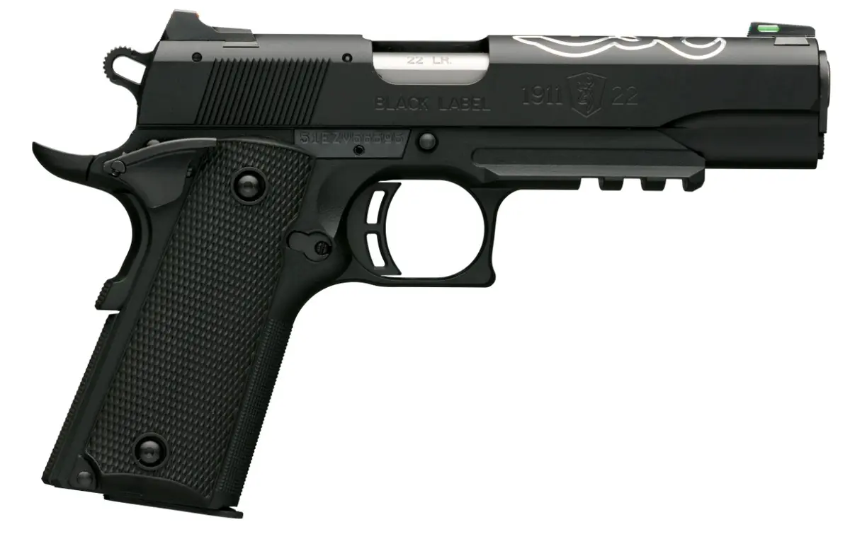 1911-22 Black Lite with Rail