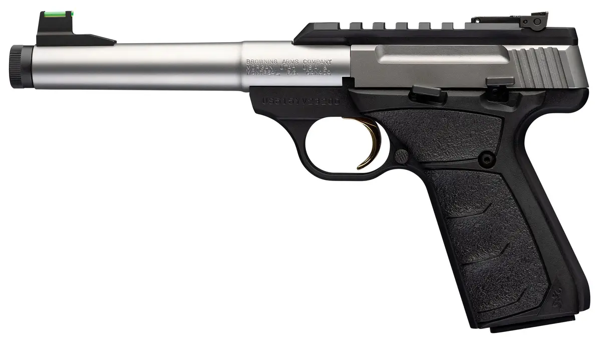 Buck Mark Plus Camper Stainless UFX Suppressor Ready