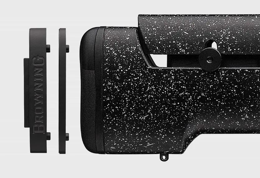 X-Bolt Max rifle adjustable length of pull