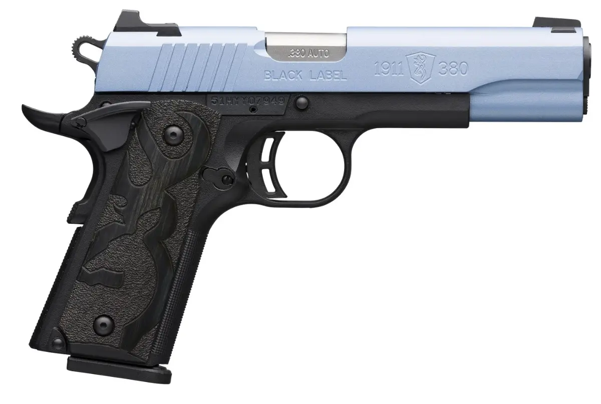 1911-380 Black Label Polar Blue Full Size