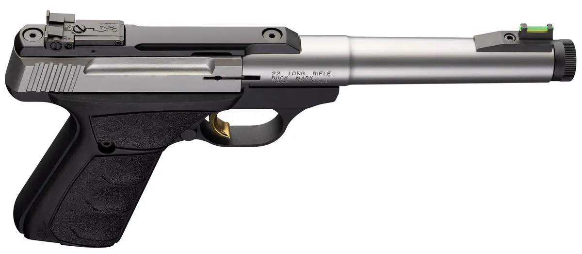 Buck Mark Camper Stainless UFX Suppressor Ready