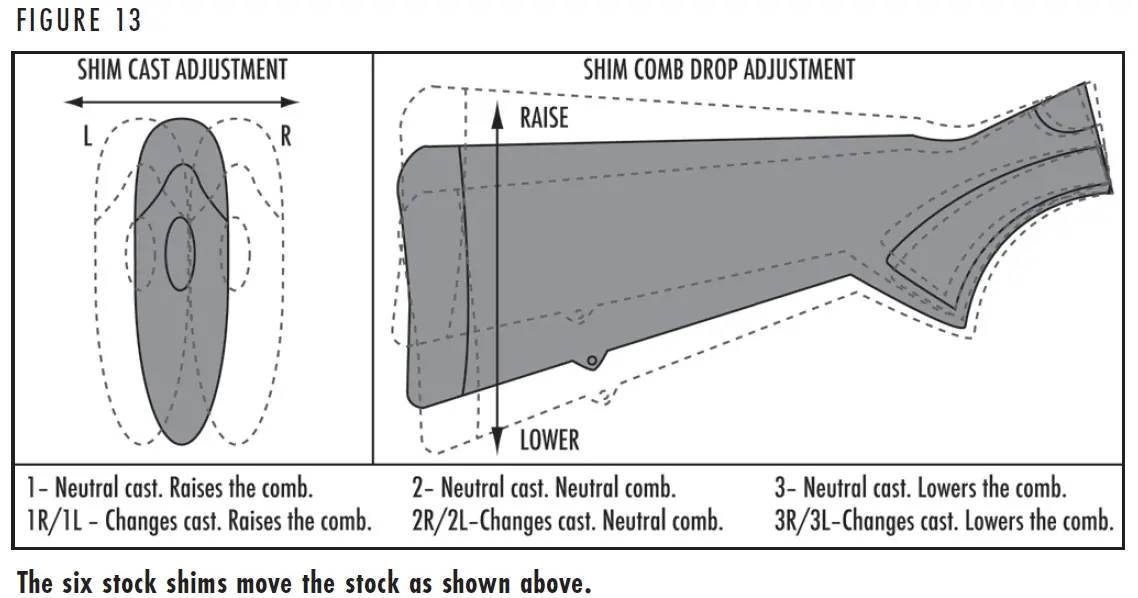 BAR MK 4 Rifle Shim Adjustment Figure 13