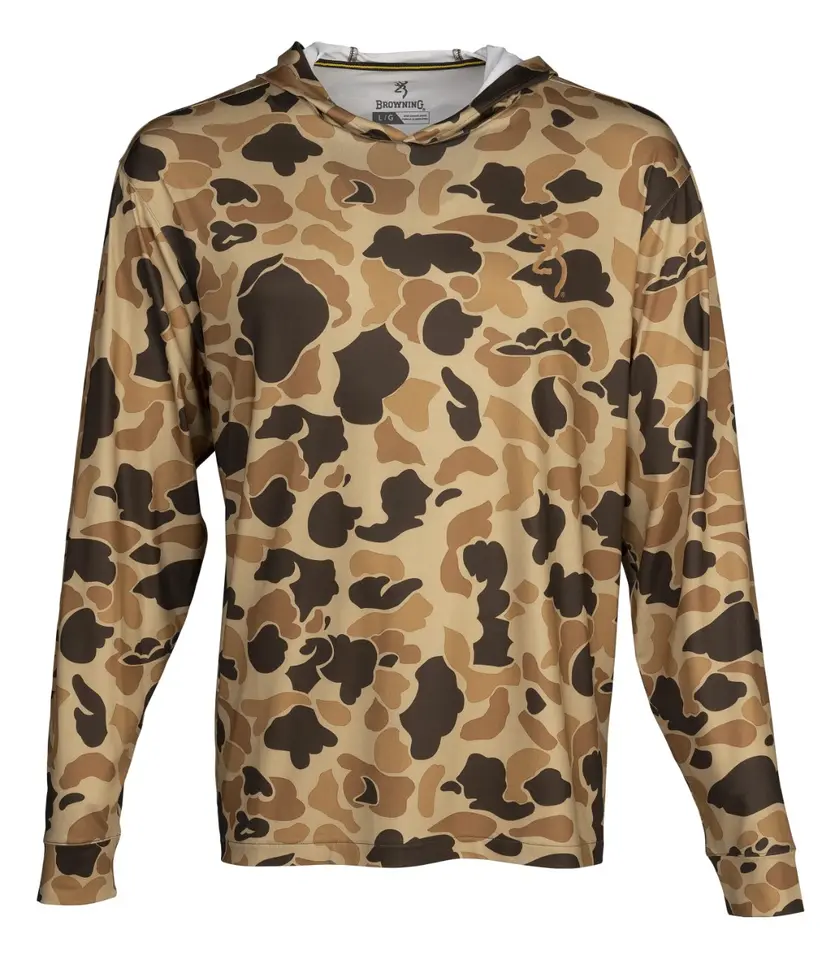 Hooded Long Sleeve Tech Shirt 