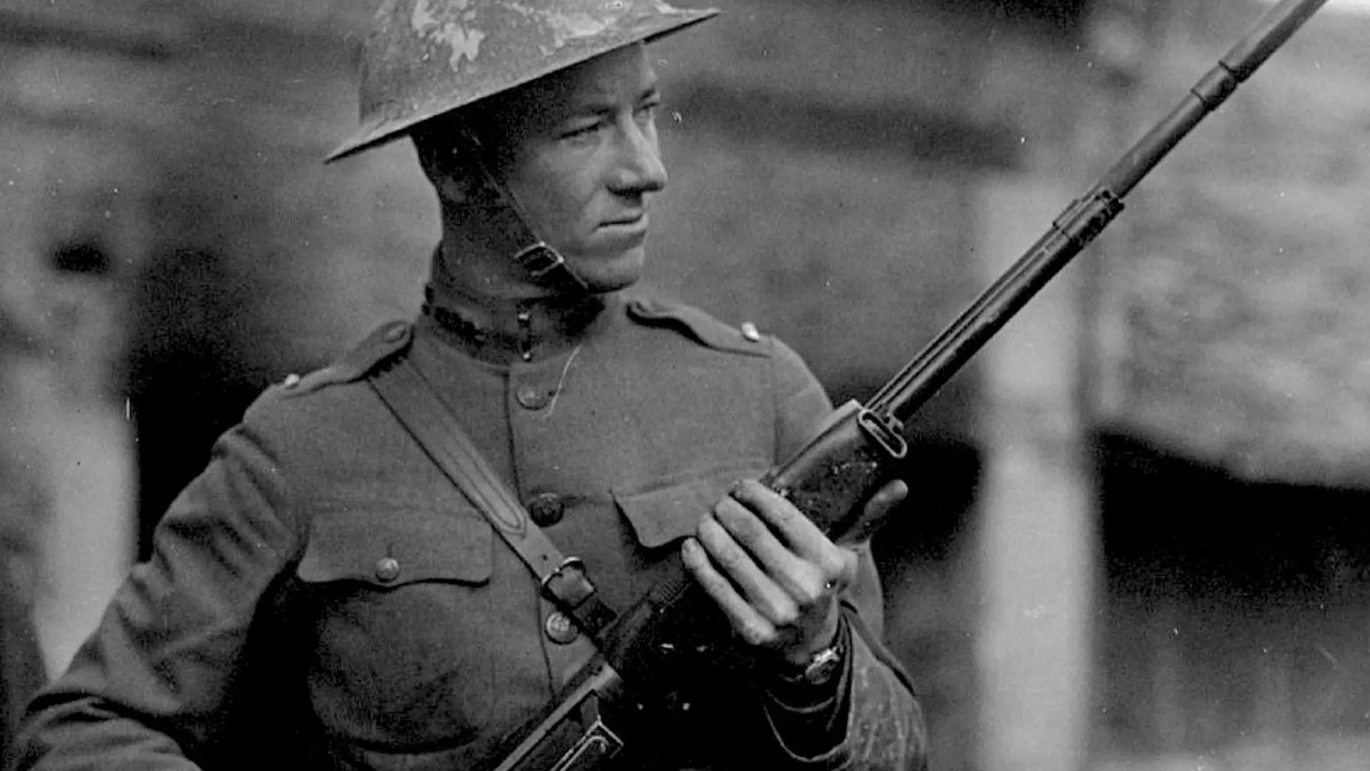 Soldier with a BAR