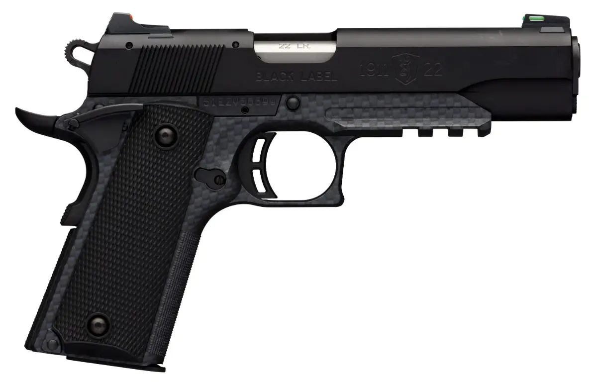 1911-22 Black Label Carbon Fiber with Rail