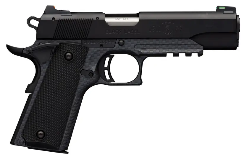 1911-22 Black Label Carbon Fiber Compact with Rail