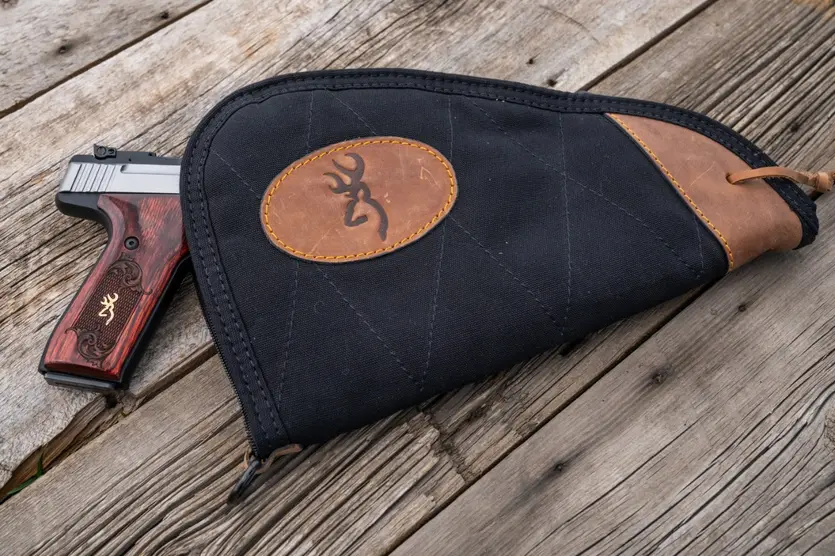 Lona Canvas/Leather Pistol Rug