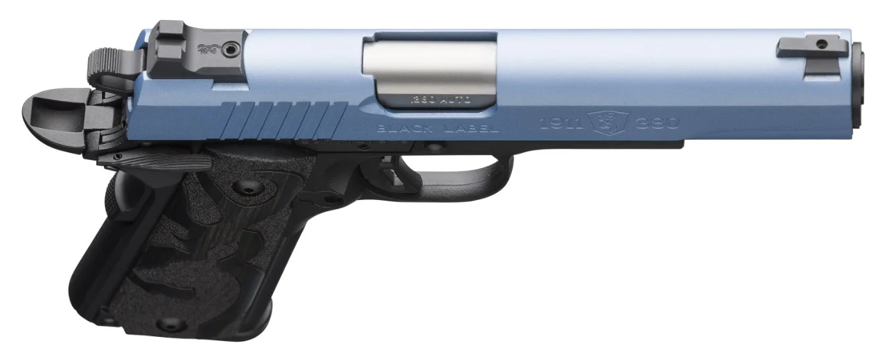 Browning 1911-380 BL Polar Blue FS 4 1/4 in. – Reliable Pistol 4 Browning 1911-380 BL Polar Blue FS 4 1/4 in. – Reliable Pistol - Image 4