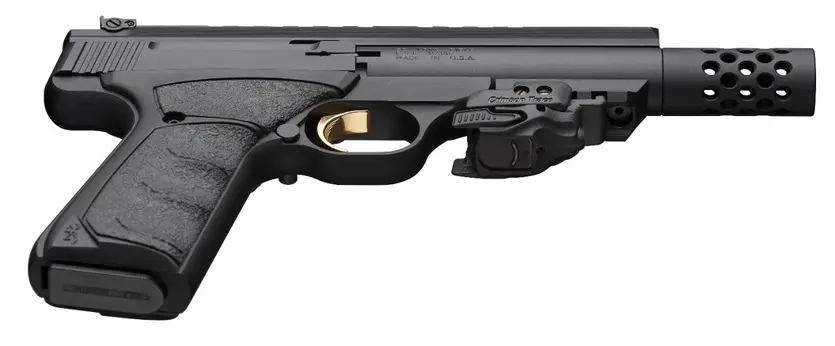 Buck Mark Black Label Suppressor Ready Laser
