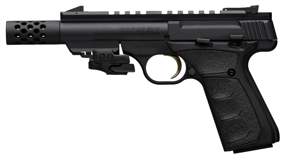 Buck Mark Black Label Suppressor Ready Laser
