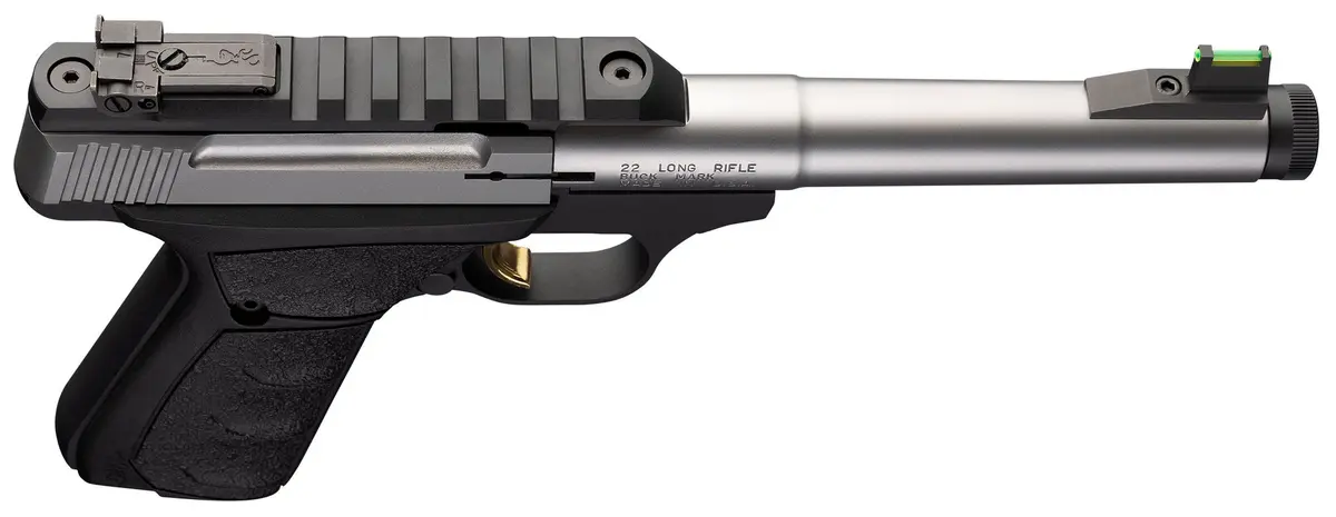 Buck Mark Plus Camper Stainless UFX Suppressor Ready