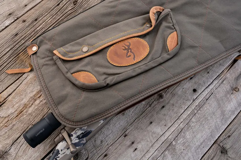Lona Canvas/Leather Scoped Rifle