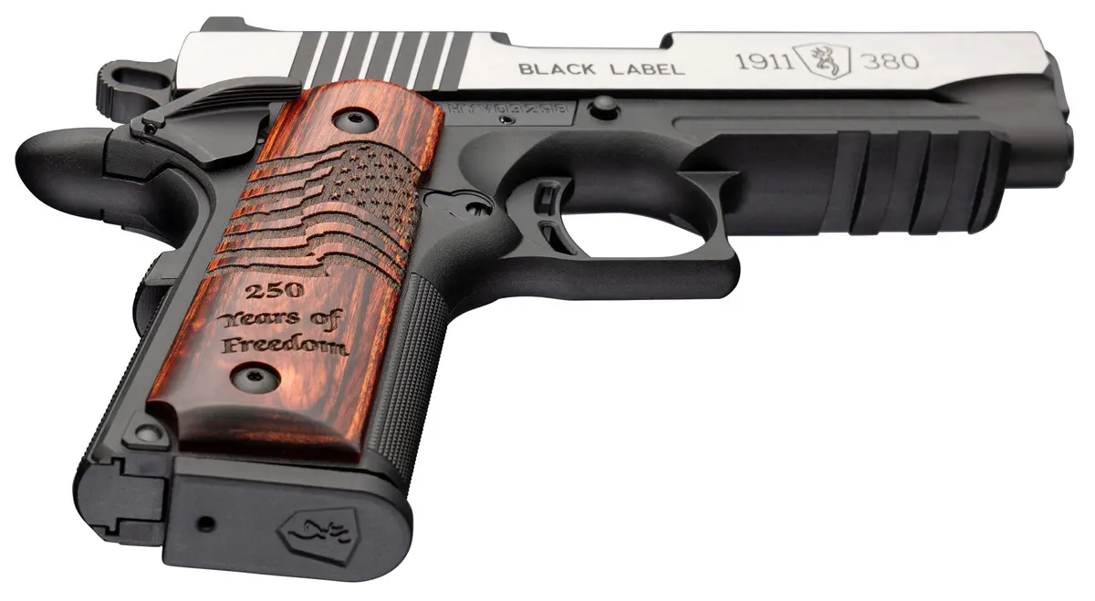 1911-380 Black Label Medallion 250 with Rail Compact