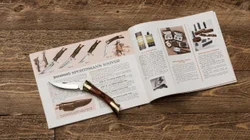 Browning Brothers 1916 catalog spread on folding knives.