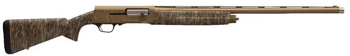 Camo A5 semi-auto shotgun.