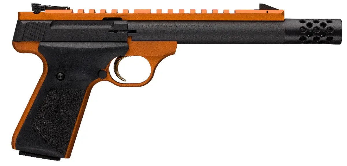 Buck Mark Field/Target Bronze Suppressor Ready