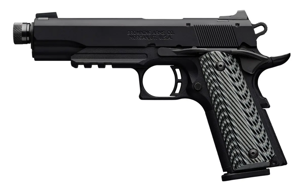 1911-22 Black Label Full Size Suppressor Ready with Rail