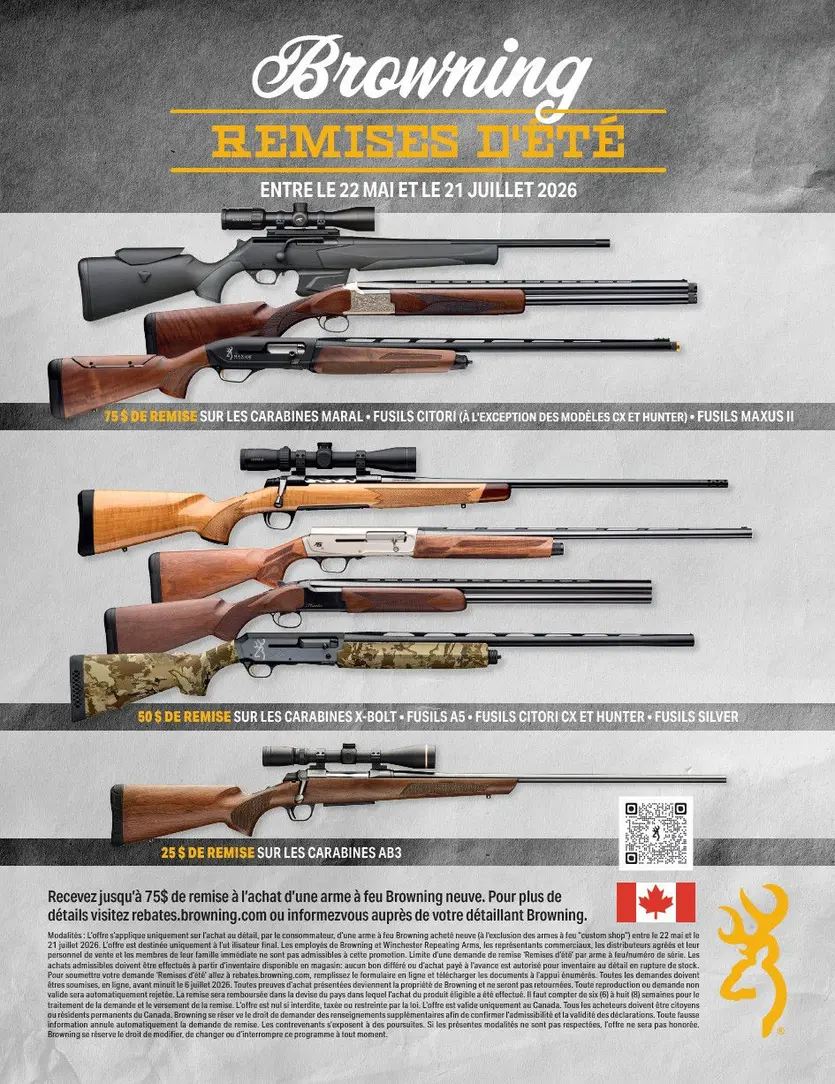 Summer Firearms Rebate