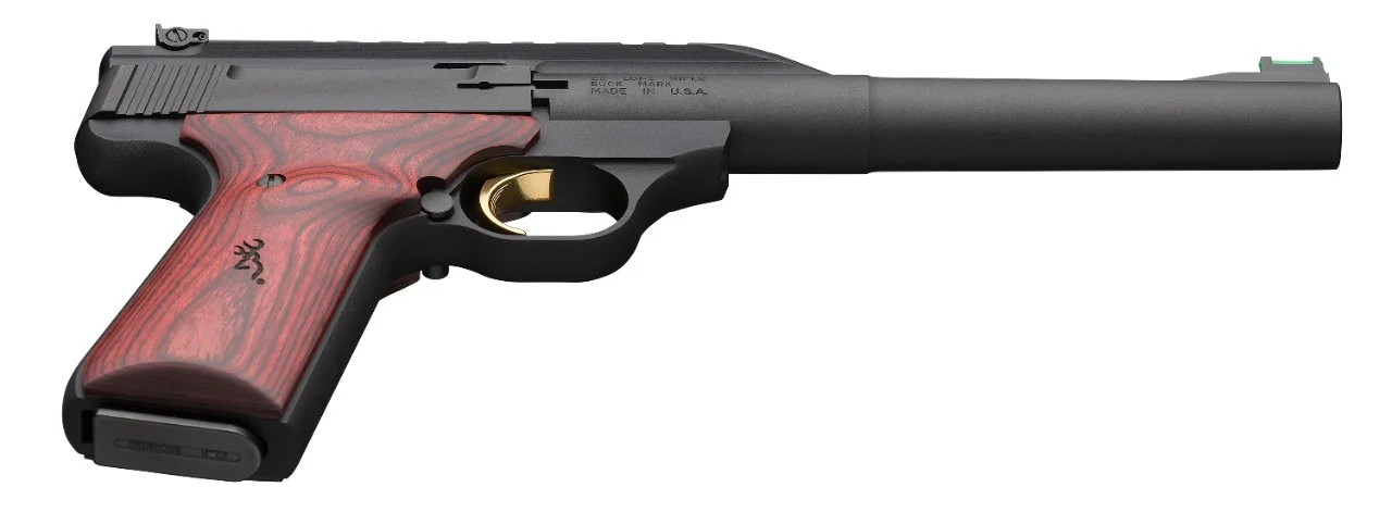 Browning Buck Mark Hunter 22 LR 7 1/4 in. – Reliable Rimfire Pistol 6 Browning Buck Mark Hunter, detail view