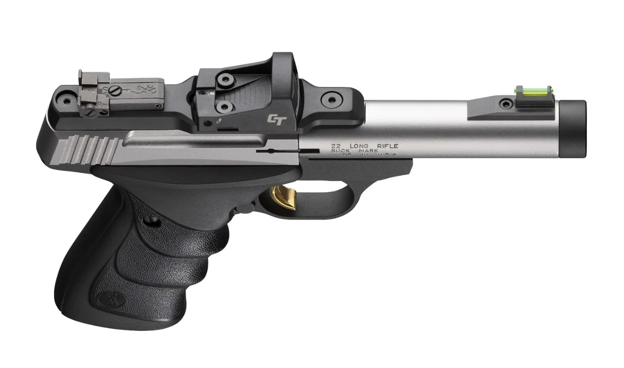 Browning Buck Mark Micro Bull SS 22LR 4 in. – Reliable Rimfire Pistol 4 Browning Buck Mark Micro Bull SS 22LR 4 in. – Reliable Rimfire Pistol - Image 4