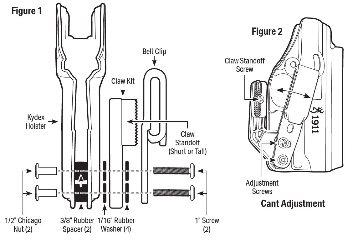 1911-22 and 1911-380 Figure 1 and Figure 2
