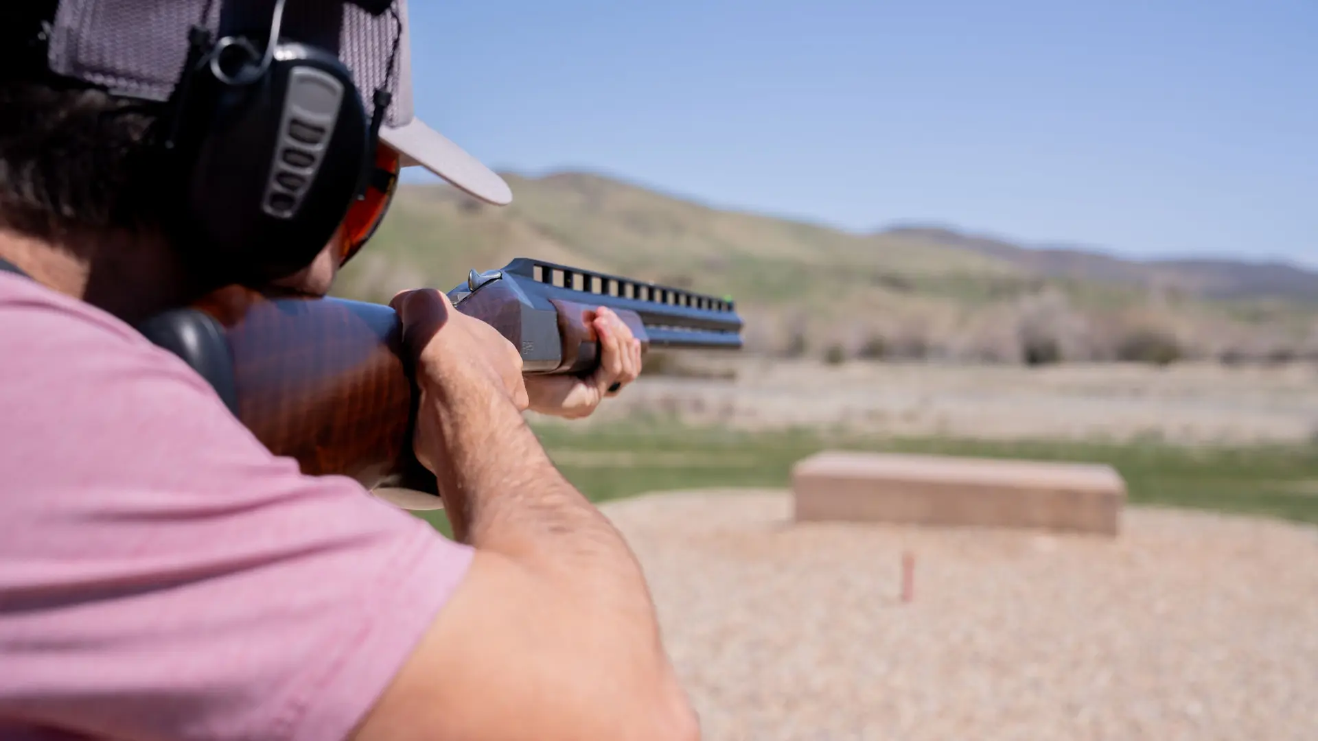 Browning Citori 825 Trap on the Range