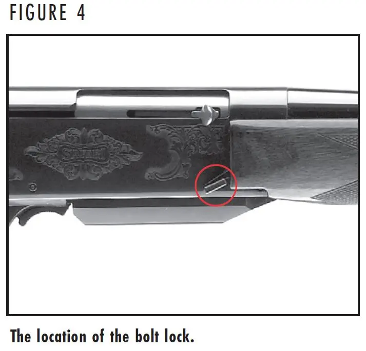 BAR MK II Rifle Bolt Lock Figure 4