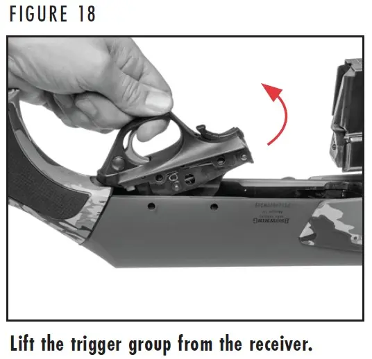 BAR MK 4 Rifle Trigger Group Figure 18