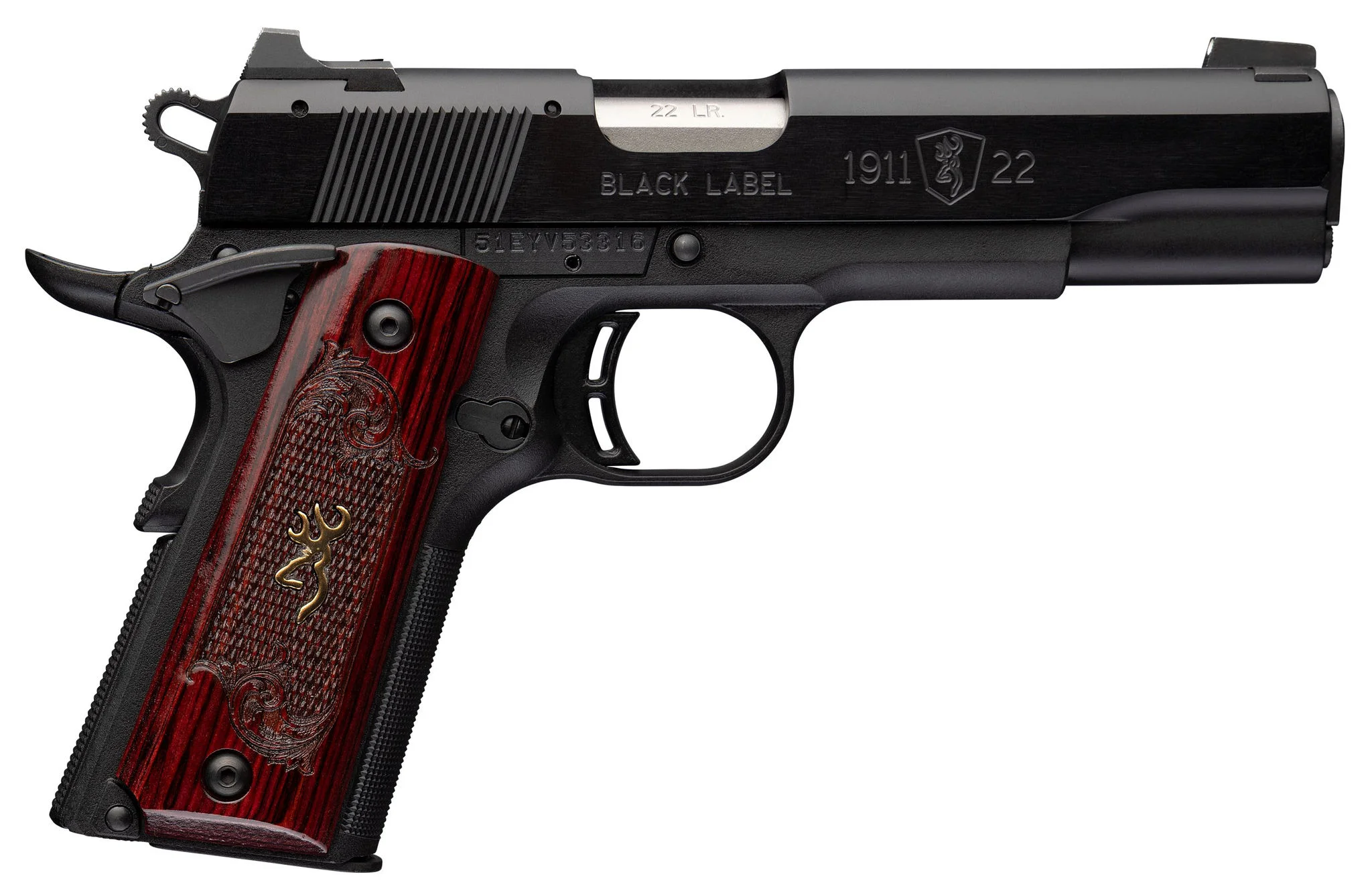 Browning 1911-22 BL Med Comp Full Size 4 1/4 in. – Reliable Rimfire Pistol 6 Browning 1911-22 Black Label Medallion Composite Full Size, Browning photo