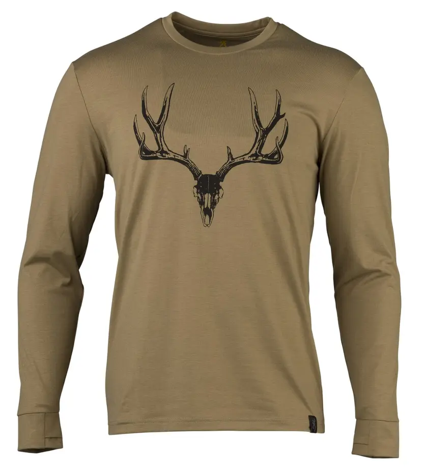 Browning Camp Long Sleeve T-Shirt - Mule Deer