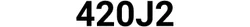420J2  Knife Alloy