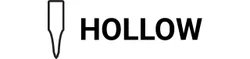 Hollow Blade Edge Grind Illustration