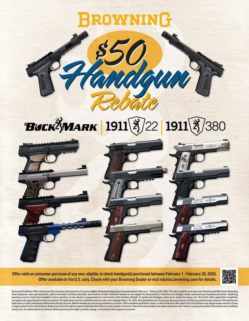 Handgun Rebate