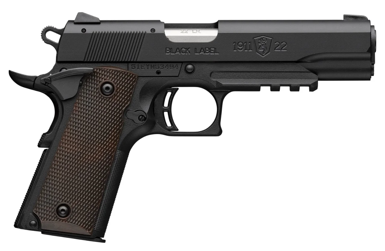 Browning 1911-22 Black Label Full Size 4 1/4 in. – Reliable Rimfire Pistol
