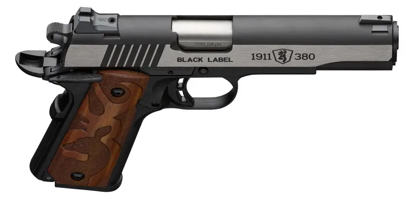 1911-380 Black Label Medallion Logo Grips