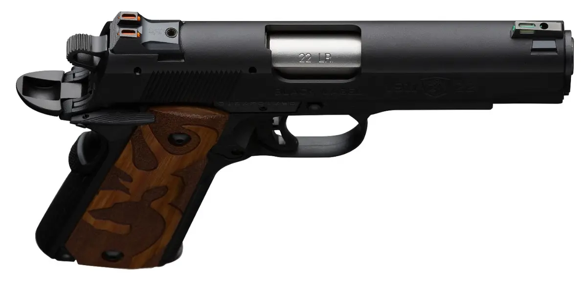 1911-22 Black Label Brown Logo Grips 2 Magazines