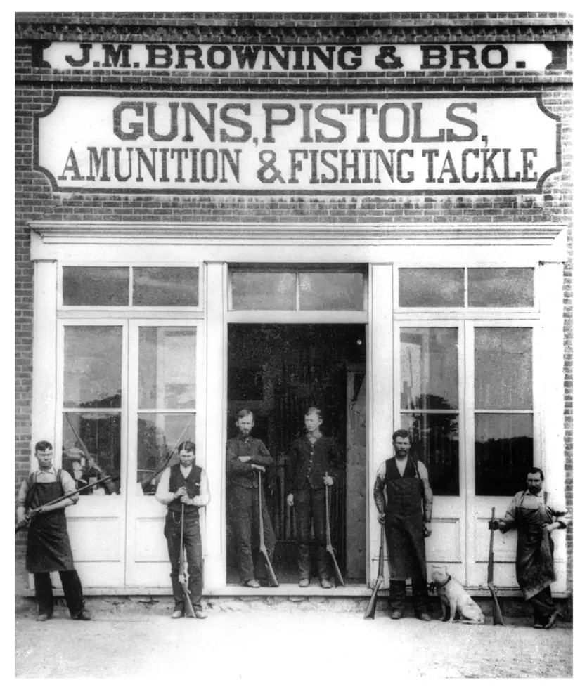 John M. Browning brothers store