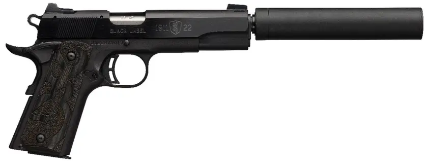 1911-22 Black Label Medallion Suppressor Ready Full Size