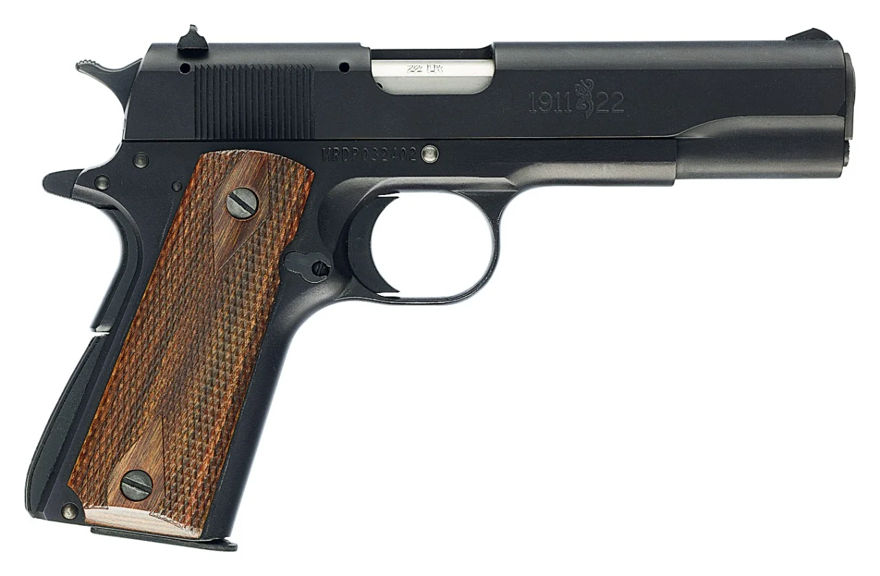Browning 1911-22 A1 Full Size Walnut 22 LR 4 1/4 in. – Superb 1911 Style Pistol 5 Browning 1911-22 A1 Full Size, Browning photo
