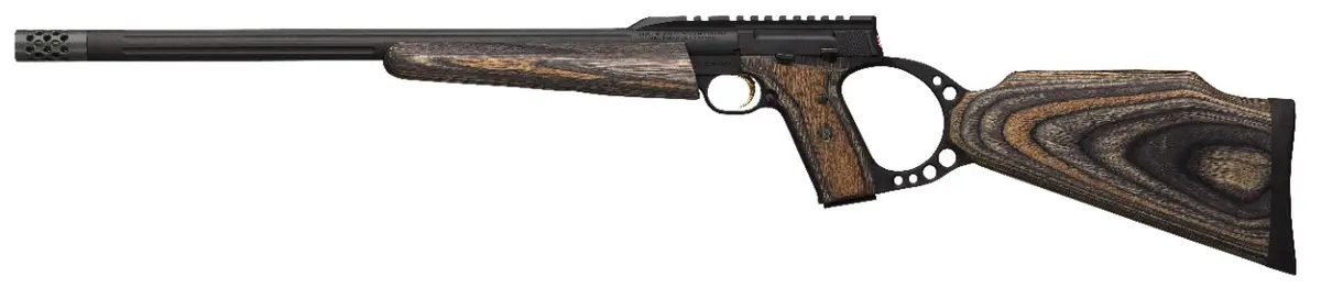 Buck Mark Target Gray Laminate Muzzle Brake Rifle