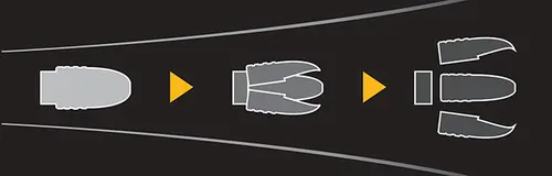 Pistol bullet diagram