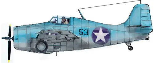 US fighter plane