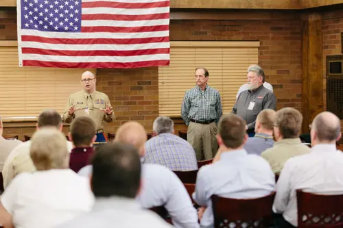 Major Ankney talks about his experiences with the employees of Browning.